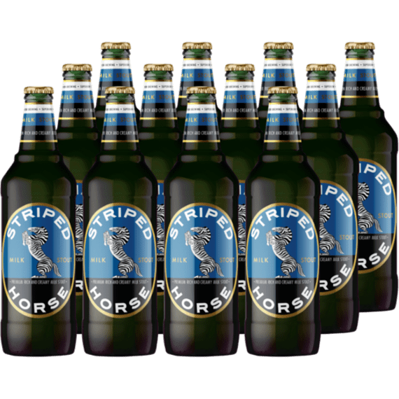 striped horse milk stout rb 12x660ml picture 1