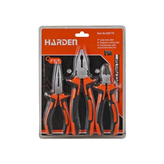 harden plier set pro 3pc picture 1