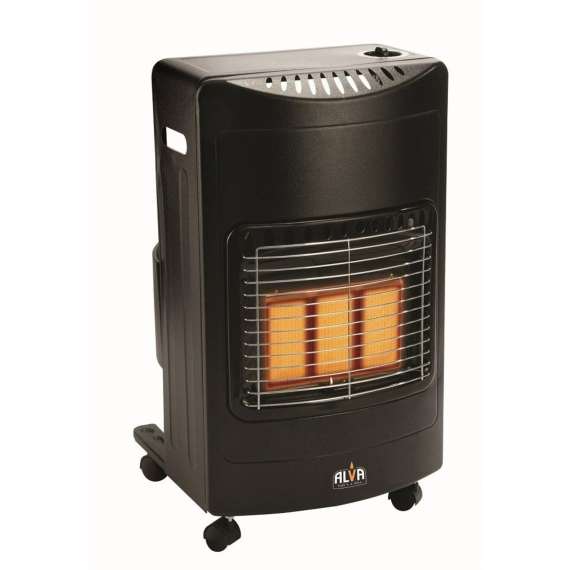 alva 3 panel large gas heater black picture 1