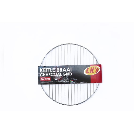 lk s kettle braai charcoal grid chr 57cm picture 1