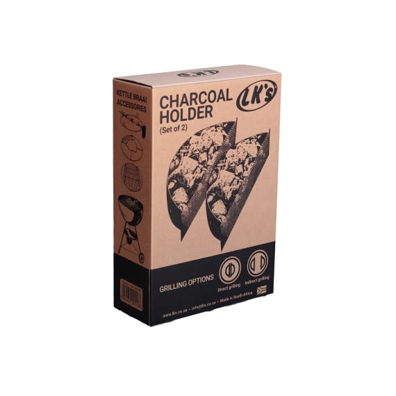 lk s kettle braai charcoal holder set picture 2