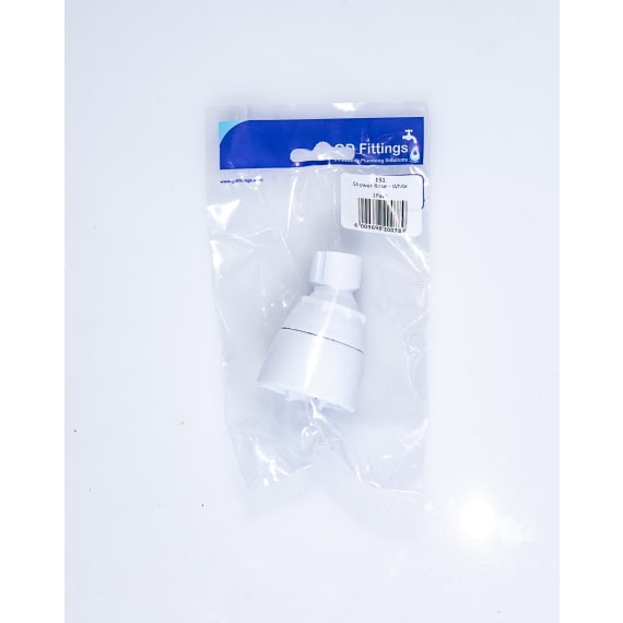 gd polar shower swivel rose white 15mm picture 1