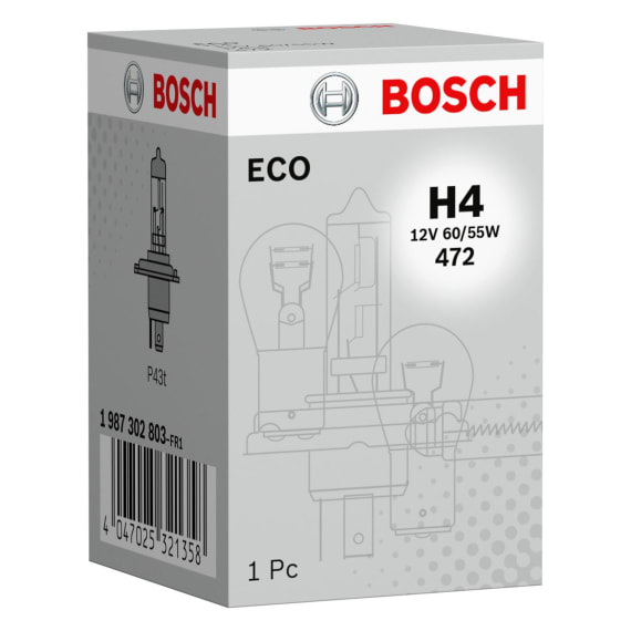 bosch bulb eco 12v 60 55w p43t h4 picture 2