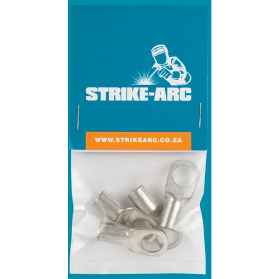 strike arc cable lug crimp 25mm 10mm 4pc picture 1