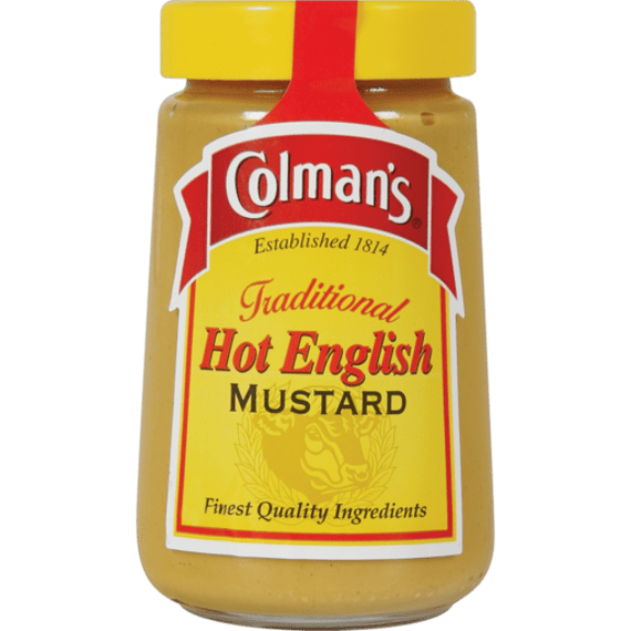 colmans mustard hot english 168g picture 1