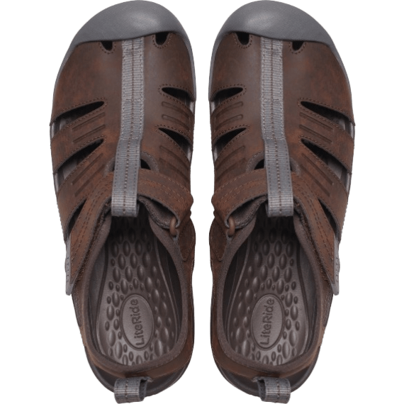 crocs yukon fisherman sandal espresso picture 3