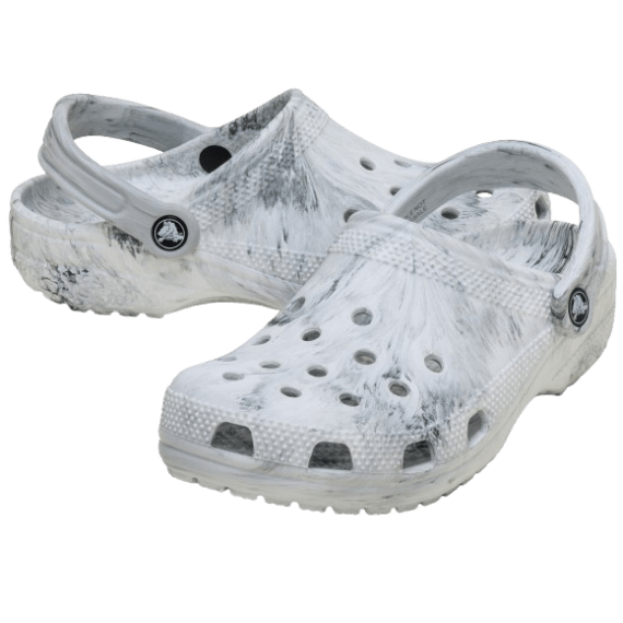 crocs mens watercolor marble clog picture 2