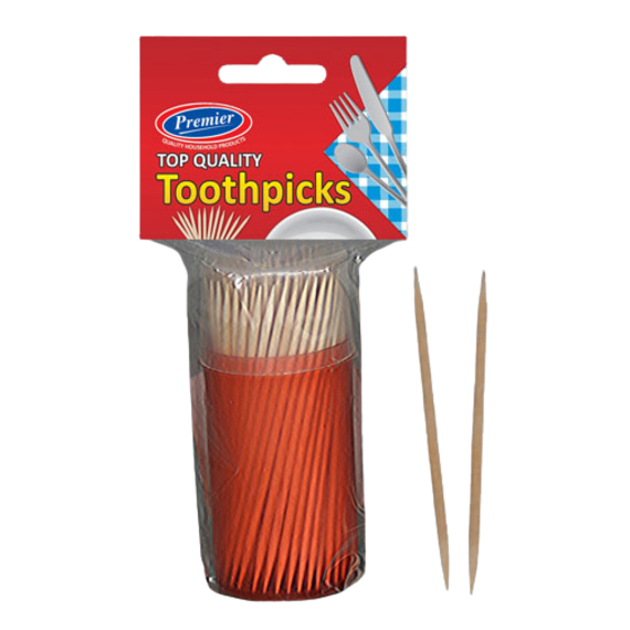 Premier Toothpicks Barrel Single Each | Agrimark