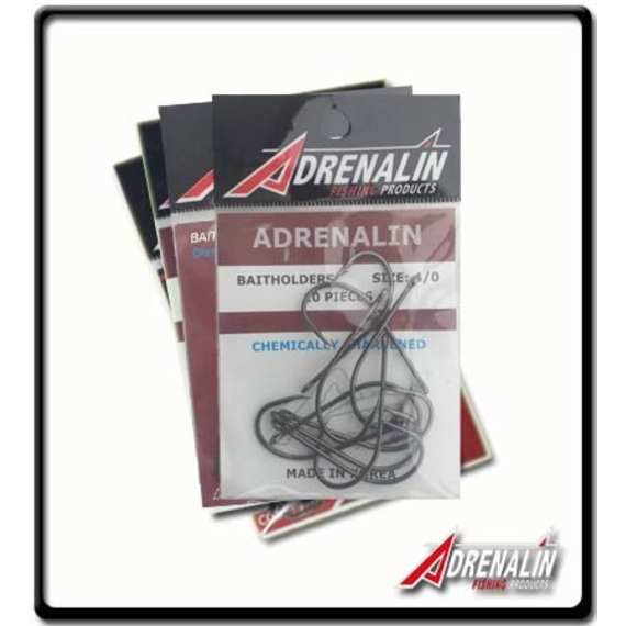 adrenalin baitholder hook 5 0 pack of 10 picture 2