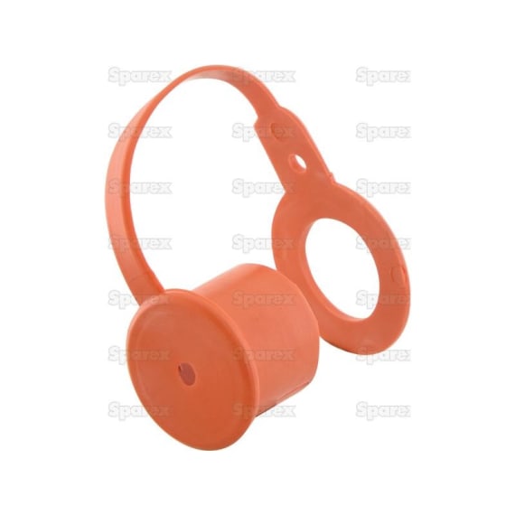 spx dust cap 1 2 female orange picture 2