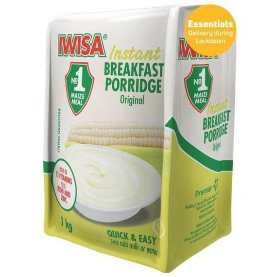 Iwisa Instant Breakfast Porridge Original - Petit-Déjeuner Instantané Sud-Africain