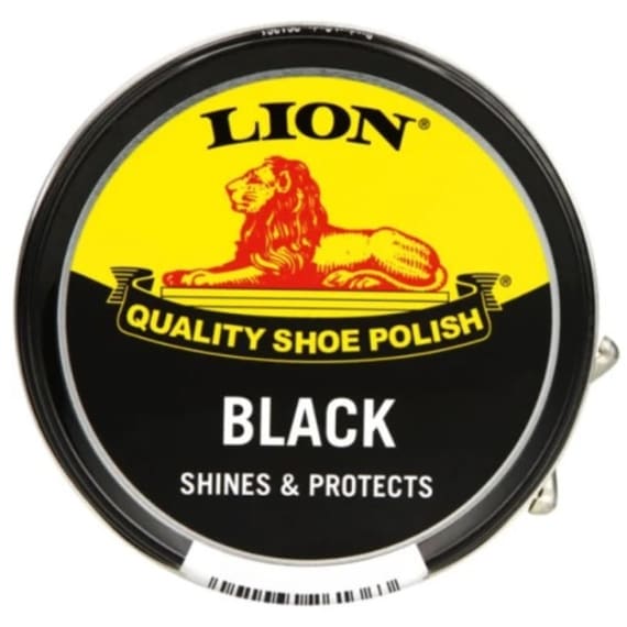lion black shoe polish 50ml picture 1