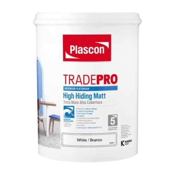 plascon tradepro high hiding matt white picture 2