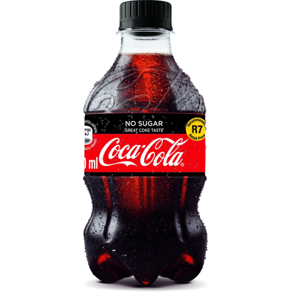 coca cola no sugar pet 300ml picture 1