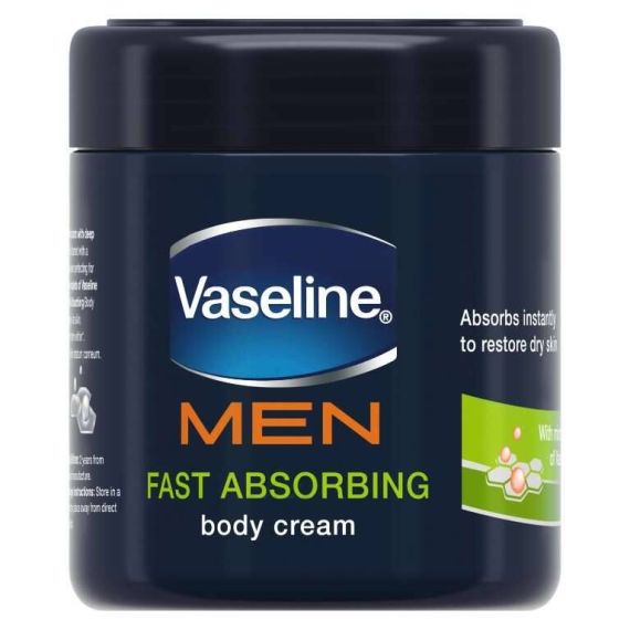 vaseline body cream fast absorb men 250m picture 1