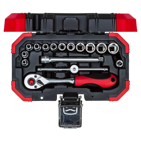 Gedore Red Socket Set 1/4 Inch 16pcs | Agrimark