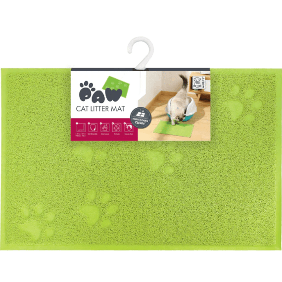 mpet cat litter mat green picture 1