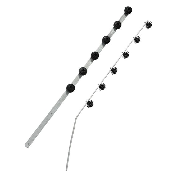 nemtek 6 wire flat bar bracket black pc picture 1
