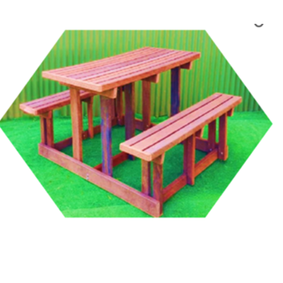picnic table 6 seater picture 1