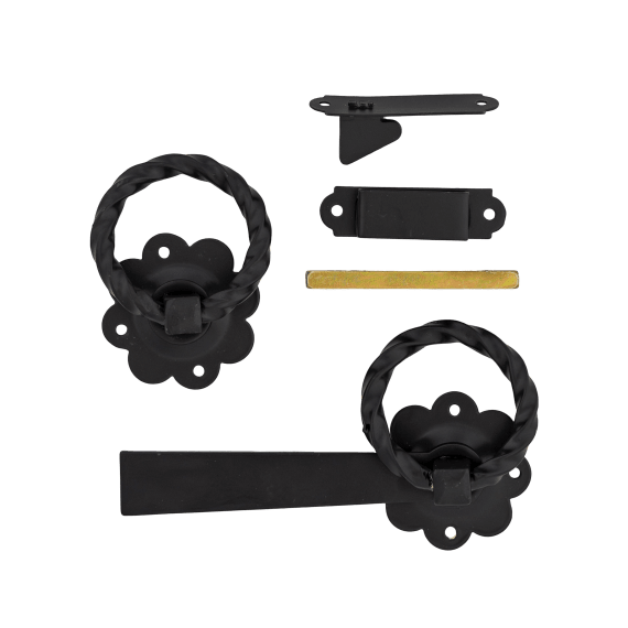 mackie latch gate gothic dbl ring blk picture 1