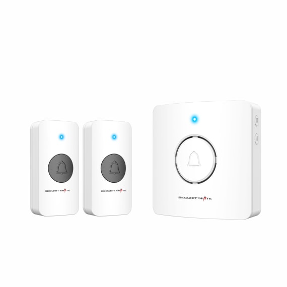 securitymate wireless door chime with 2 x transmit picture 1