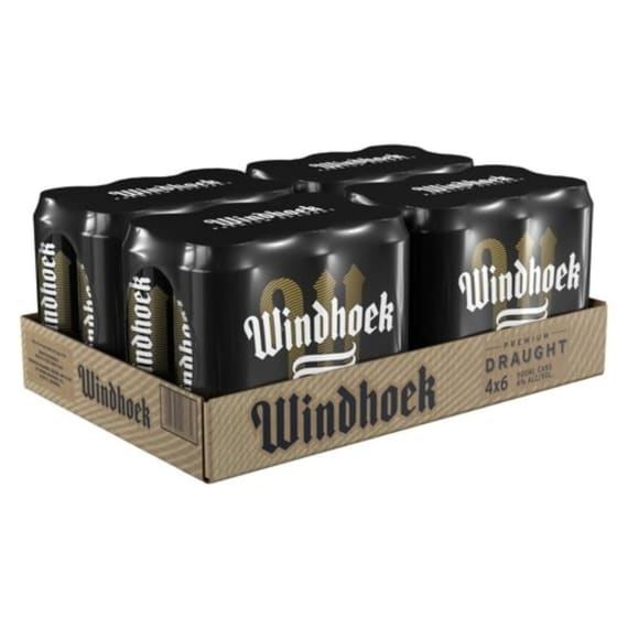 windhoek draught can 24x500ml picture 1
