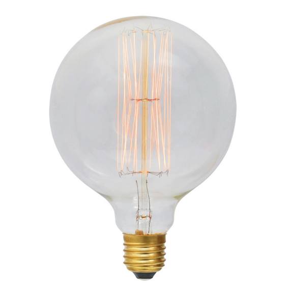 eurolux carbon fibre lamp filament e27 60w maxi picture 1