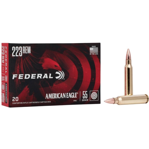 ammo 223 rem 55gr federal american eagle picture 1