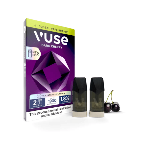 Vuse E-Pod 2-Pack Dark Cherry 1.6% x 5 | Agrimark Vuse E-Pod 2-Pack Dark Cherry 1.6% x 5 | Agrimark
