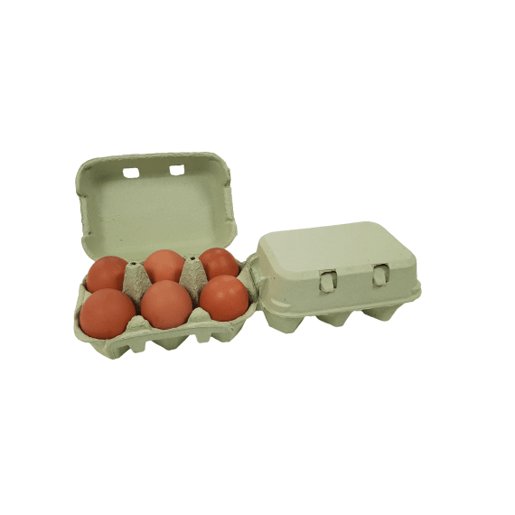 huhtamaki egg tray leo236 2x6 flat top 160 picture 1