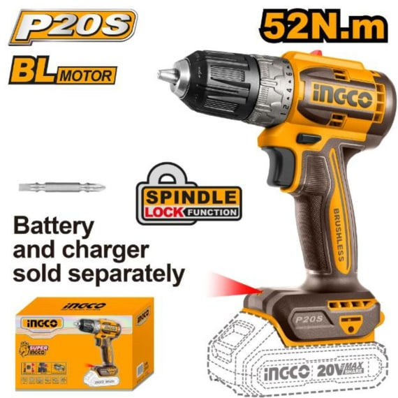ingco lithium ion cordless drill picture 1