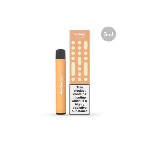 airspops one use 3ml peach ice 5 picture 1