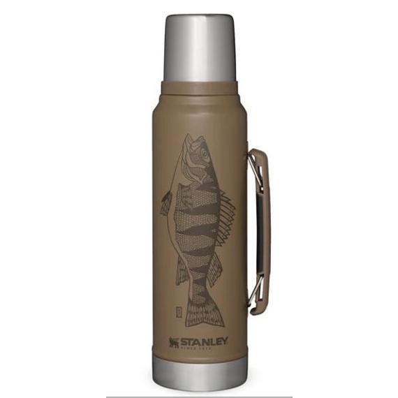 stanley classic flask peter perch tan 1l picture 1