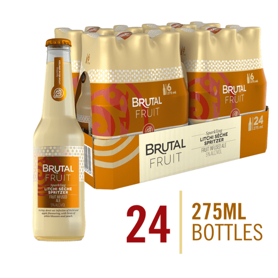 brutal fruit litchi seche nrb 24x275ml picture 1