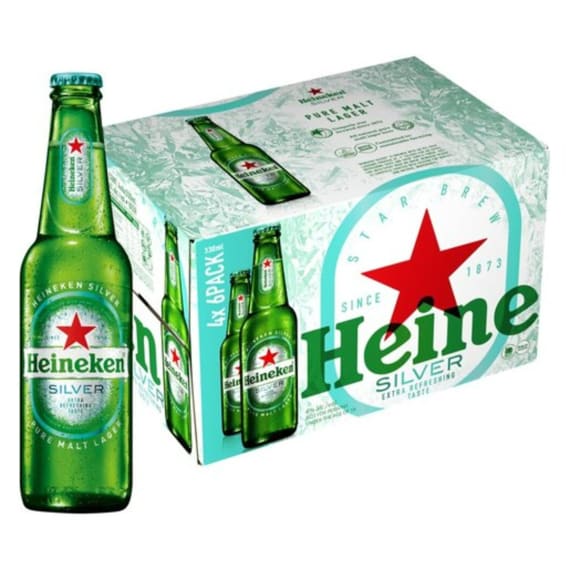 heineken silver nrb 24x330ml picture 1
