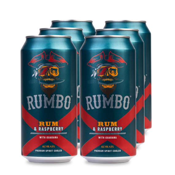 cheers rum raspberry 6x440ml picture 1