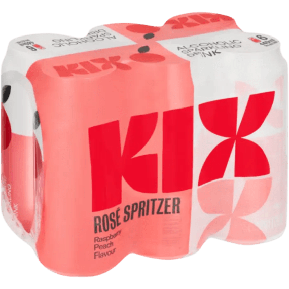kix rose spritzer can 6x440ml picture 1