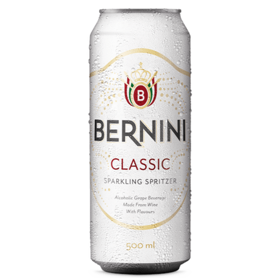 bernini sparkling spritzer classic can 12x500ml picture 1