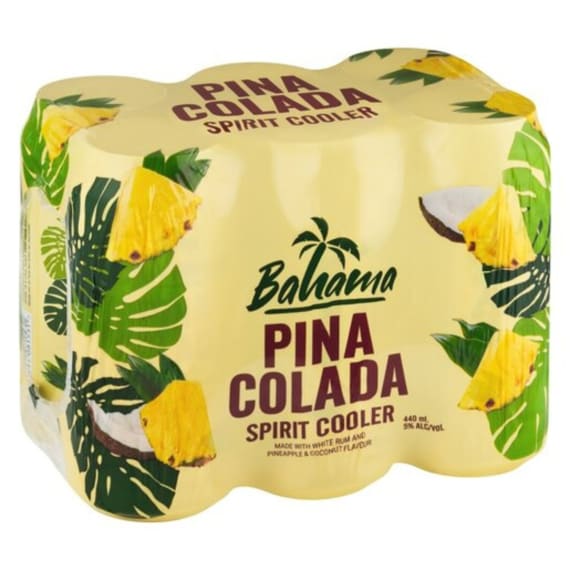 bahama pina colada can 6x440ml picture 1