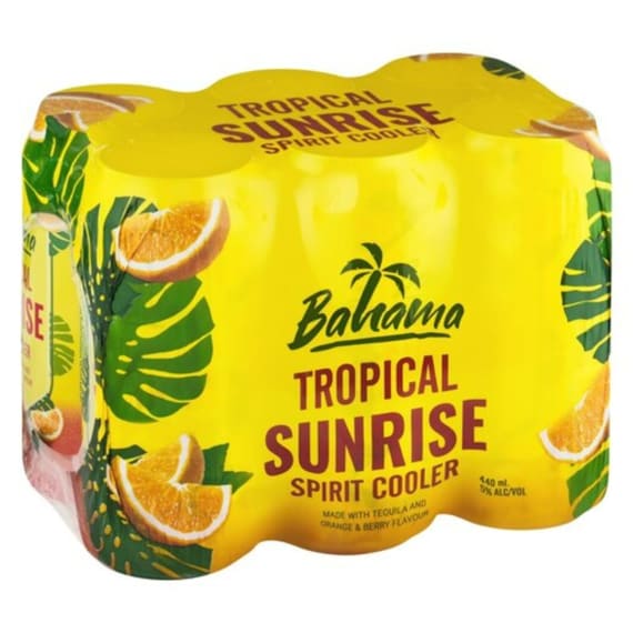 bahama tropical sunrise can 6x440ml 2 picture 1