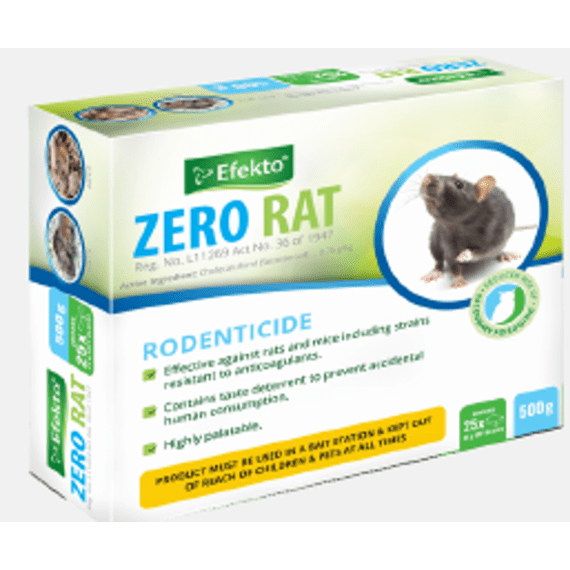 efekto zero rat rodenticide 500g picture 1