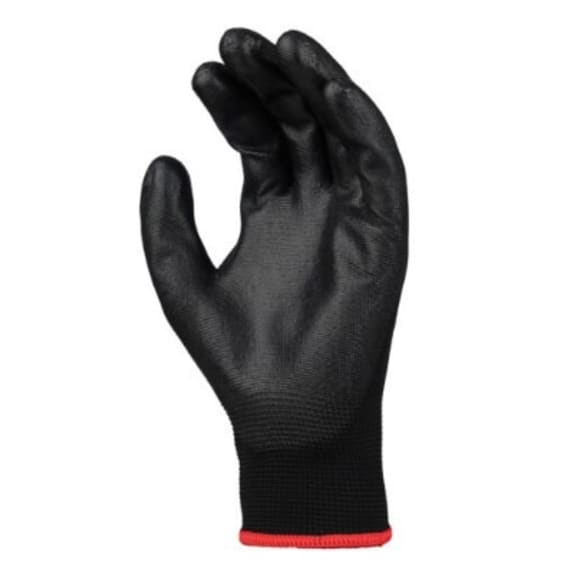 rebel gloves black pu coated picture 2