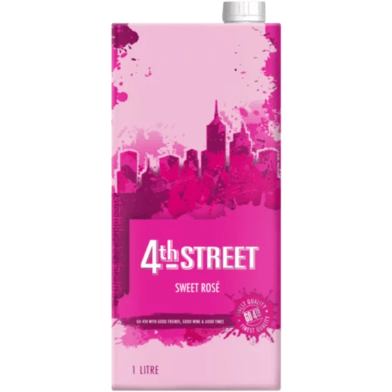 4th street wine natural sweet rose 12x1l picture 1