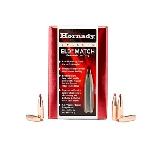 hornady bullets 30cal 168gr eld m bt 100 picture 1