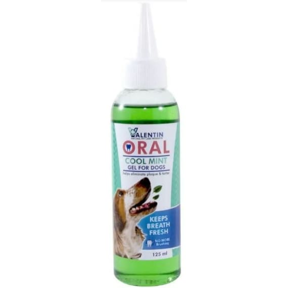 valentin oral mint gel for dog 125 ml picture 1