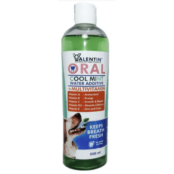 valentin oral mint additive multivitamin dog 500ml picture 1