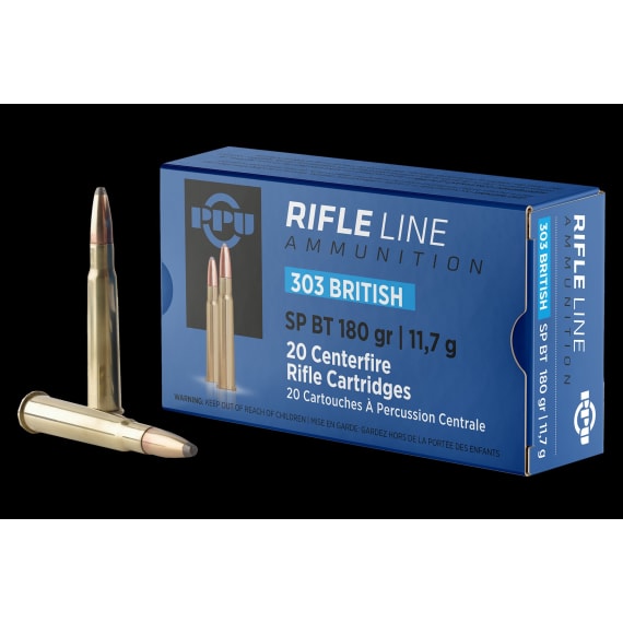 ppu ammo 303 british sp 180gr picture 1