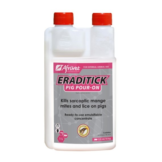 afrivet eraditick pig pour on 1l picture 1
