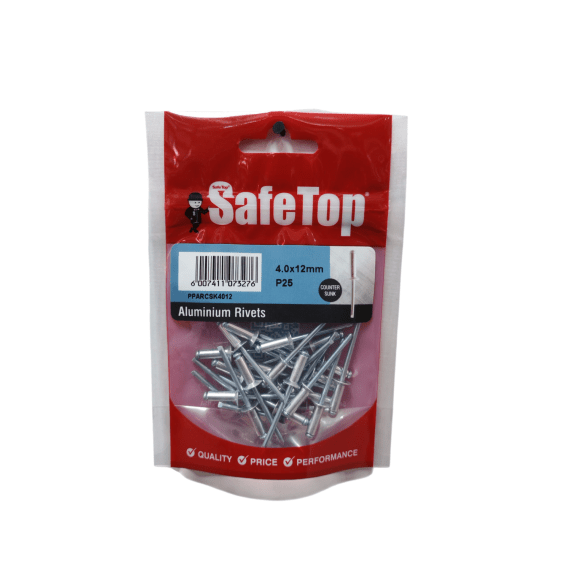 safetop aluminium rivets countersunk picture 3