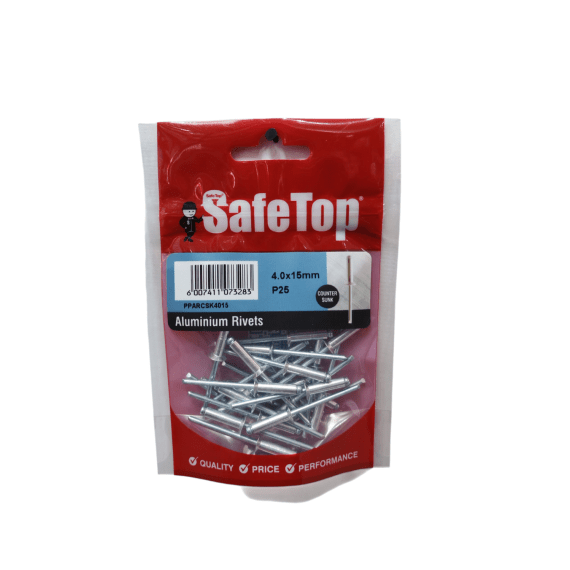 safetop aluminium rivets countersunk picture 4